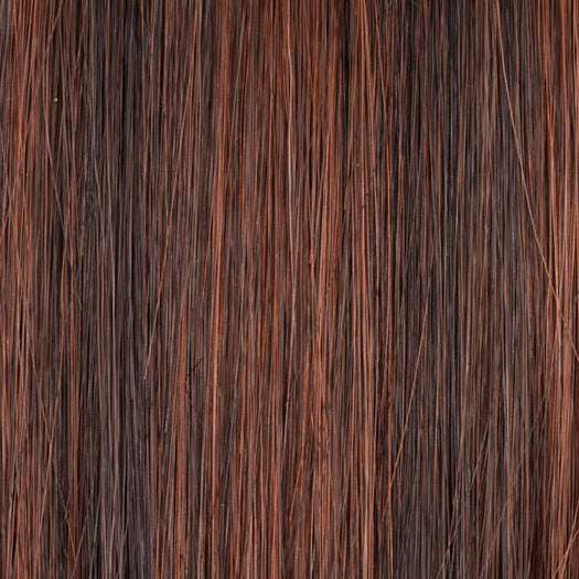 AUBURN ROOTED 33.130.4 | Dark Auburn, Deep Copper Brown, and Darkest Brown Blend with Shaded Roots
