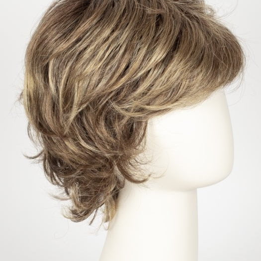 BERNSTEIN ROOTED 12.26.27 | Light Brown base with subtle Light Honey Blonde and Light Butterscotch Blonde highlights and Dark Roots