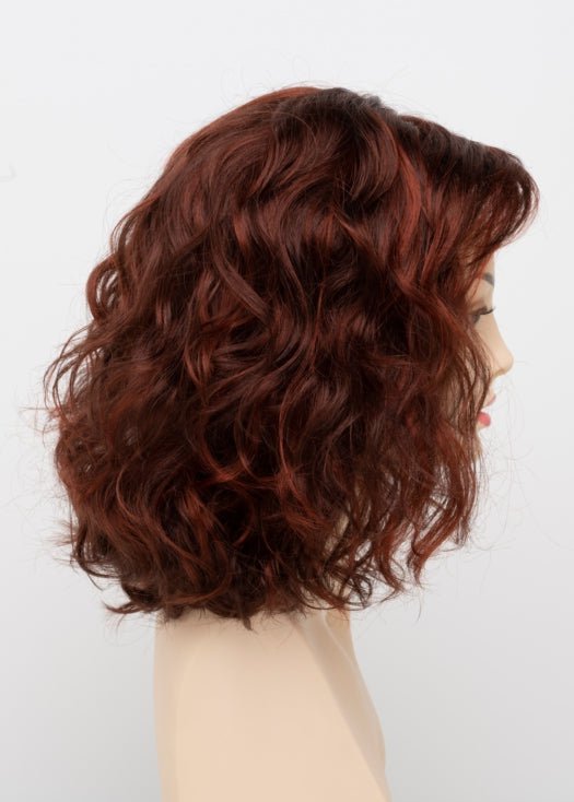 DARK RED | Auburn with Brighter Red highlights