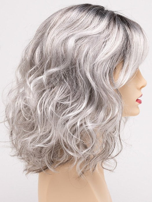 STERLING SHADOW | Medium Salt-and-Pepper Grey with Darker Brown Roots