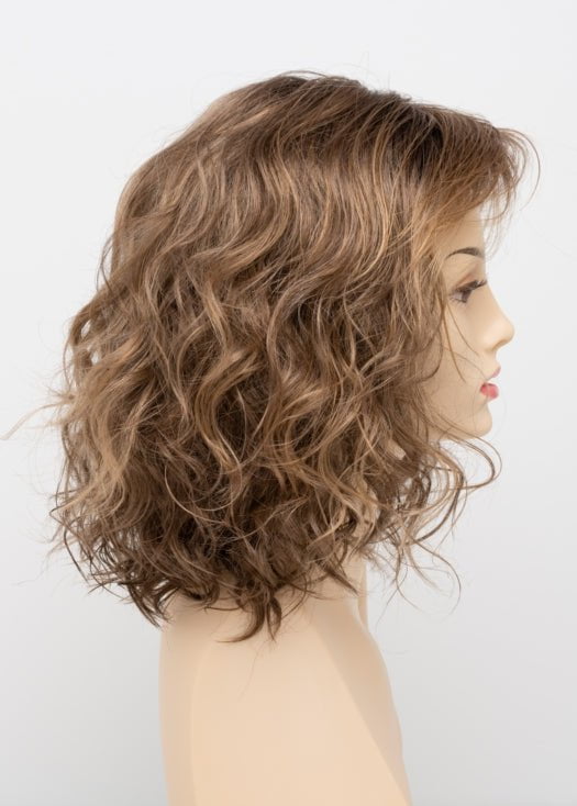 TOASTED SESAME | Medium Brown roots with overall Warm Cinnamon base and Golden Blonde highlights