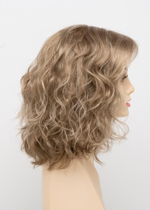 GINGER CREAM | Dark Beige Blonde underneath highlighted on top with Light Beige Blonde