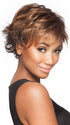 DATE LARGE by Ellen Wille in HAZELNUT ROOTED | Medium Brown base with Medium Reddish Brown and Copper Red highlights and Dark Roots