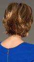 GOLDEN NUTMEG | Medium Brown roots with overall Warm Cinnamon base and Golden Blonde highlights