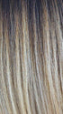BLONDE-AMBITION | Creamy Blond with Gold and Champagne Highlights and a Dark Brown Long Root