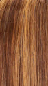 6F27 CARAMEL RIBBON | Brown with Natural Red-Gold Blonde Highlights & Tips