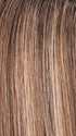 24B18S8 SHADED MOCHA | Medium Natural Ash Blonde & Light Natural Gold Blonde Blend, Shaded with Medium Brown