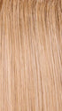 24B613S12 SHADED BUTTER POPCORN | Medium Natural Ash Blonde & Pale Natural Gold Blonde Blend and Tipped, Shaded with Light Gold Brown