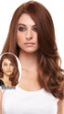 Model Before & After in 8/30 GINGER BROWN | Medium Brown Evenly Blended with Medium Auburn