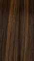 6F27 CARAMEL RIBBON | Brown with Light Red-Gold Blonde Highlights & Tips