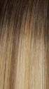 12FS8 SHADED PRALINE | Light Gold Brown, Light Natural Gold Blonde & Pale Natural Gold-Blonde Blend, Shaded with Medium Brown