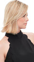 Its naturally beautiful Remy human hair is styled easily with heat and blends in seamlessly