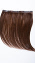 easiPieces 12" L x 9" W by easiHair in color 8 COCOA | Medium Brown