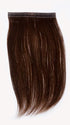 easiPieces 8" L x 4" W by easiHair in color 8 COCOA | Medium Brown