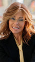 Amy Gibson wearing EDITOR'S PICK by Raquel Welch in color RL31/29 FIERY COPPER