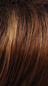 30A27S4 SHADED PEACH | Medium Natural Red & Medium Red-Gold Blonde Blend, Shaded with Dark Brown