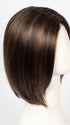 CHOCOLATE ROOTED | Medium to Dark Brown base with Light Reddish Brown highlights and Dark Roots