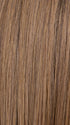 ALMOND-BROWN-ROOTED | Medium Brown, Light Auburn and Medium Warm Brown Blend with Shaded Roots