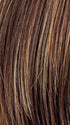 CAPPUCCINO MIX 6.26.29 | Dark Brown with Light Golden Blonde and Copper Red Blend