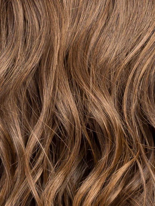 CHOCOLATE TIPPED 830.9 | Medium Brown, Light Auburn and Medium Warm Brown Blend with Lighter Tipped Ends