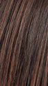 DARK AUBURN ROOTED 33.130.2 | Dark Auburn and Deep Copper Brown with Black/Dark Brown Blend with Shaded Roots