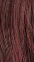 FLAME LIGHTED 133.132 | Red Violet and Granat Red Blend with Highlights Throughout and Concentrated in the Front