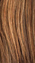 HOT HAZELNUT ROOTED 28.830.6 | Light Copper Red and Medium Brown Blended with Light Auburn and Dark Brown with Shaded Roots