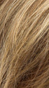 LIGHT BERNSTEIN ROOTED 12.26.27 | Lightest Brown, Light Golden Blonde, and Dark Strawberry Blonde Blend with Shaded Roots