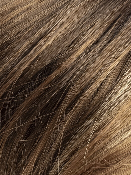 MOCCA-LIGHTED 12.830.20 | Light Brown Base with Light Caramel Highlights on the Top only and a Darker Nape