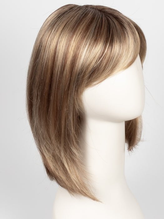 14/26S10 SHADED PRALINES N' CREAM | Light Gold Blonde & Medium Red-Gold Blonde Blend, Shaded with Light Brown