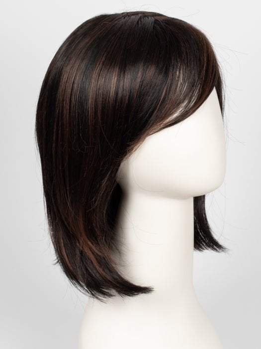 1BRH30 DARK CHOCOLATE CHERRY GANACHE | Soft Black with 33% Gold-Red Highlights