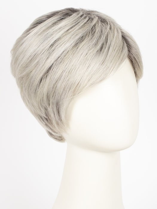 SILVER BLONDE ROOTED