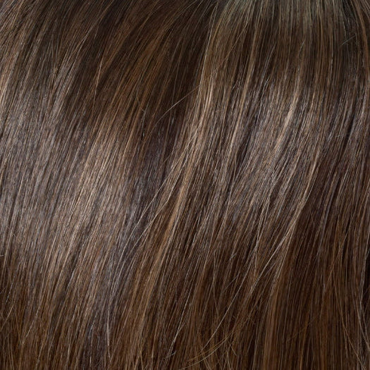 AMARETTO CREAM | Dark Brown roots with overall Medium Brown base with Honey Blonde highlights