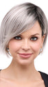 EVE by Envy in STERLING SHADOW | Medium Salt-and-Pepper Grey with Darker Brown Roots PPC MAIN IMAGE FB MAIN IMAGE