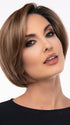 EVE by Envy in CINNAMON-TOFFEE | Neutral to Warm Light Brown with Dark Brown Roots