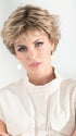 CHARME by Ellen Wille in TOBACCO-ROOTED | Medium Brown base with Light Golden Blonde highlights and Light Auburn lowlights and Dark Root PPC MAIN IMAGE FB MAIN IMAGE