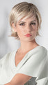 FAME by Ellen Wille in PASTEL-BLONDE-ROOTED | Medium Ash Blonde base with Off-White "Pearl" Platinum highlights and Dark Ash Blonde Roots