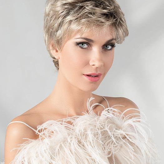 GALA by Ellen Wille in SANDY-BLONDE-ROOTED 24.14.16 | Medium Honey Blonde, Light Ash Blonde, and Lightest Reddish Brown Blend with Dark Roots PPC MAIN IMAGE FB MAIN IMAGE