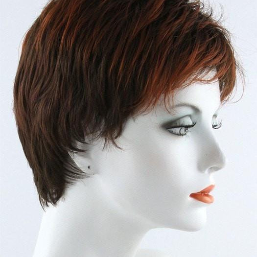CHOCOLATE CHERRY | Dark Brown roots with overall Medium Brown base with Deep Red highlights