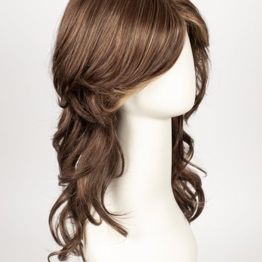 AUBURN-SUGAR | Medium Auburn base with a Dark Strawberry Blonde highlight