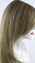 24BT18S8 SHADED MOCHA | Medium Natural Ash Blonde & Light Natural Gold Blonde Blend, Shaded with Medium Brown