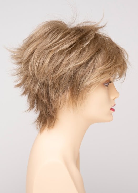 GINGER CREAM | Dark Beige Blonde underneath highlighted on top with Light Beige Blonde