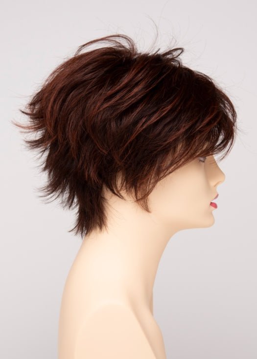 DARK RED | Auburn with Brighter Red highlights