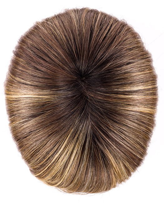 BERNSTEIN ROOTED | Lightest Brown and Light Golden Blonde with Light Honey Blonde Blend and Shaded Roots
