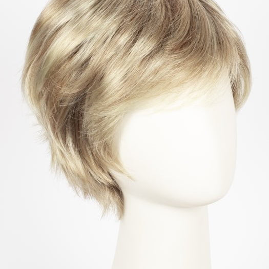 CHAMPAGNE-ROOTED | Light Beige Blonde, Medium Honey Blonde, and Platinum Blonde blend with Dark Roots