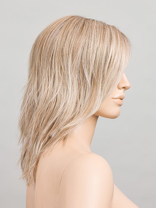 PEARL BLONDE ROOTED | Pearl Platinum and Lightest Ash Blonde with Medium Ash Blonde Blend and Shaded Roots