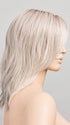 SILVER BLONDE ROOTED | Pearl White with Pearl Platinum and Lightest Ash Blonde Blend with Shaded Roots