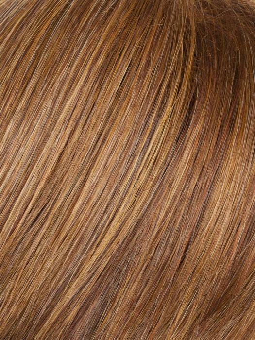 MEDIUM-RED | Medium Reddish Brown with Subtle Copper Highlights