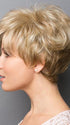 GIA by Rene of Paris in CREAMY-TOFFEE | Light Platinum Blonde and Light Honey Blonde evenly blended