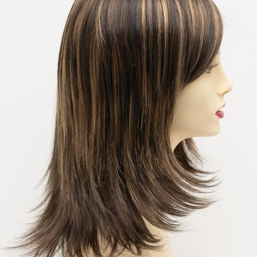 CHOCOLATE CARAMEL | Medium Brown with soft Red and Blonde highlights